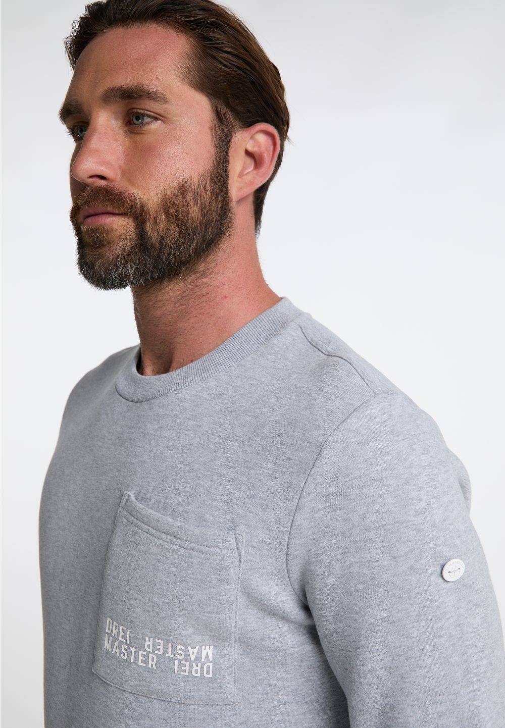Schmuddelwedda DreiMaster Maritim Sweatshirt mit Rundhals Verkauf