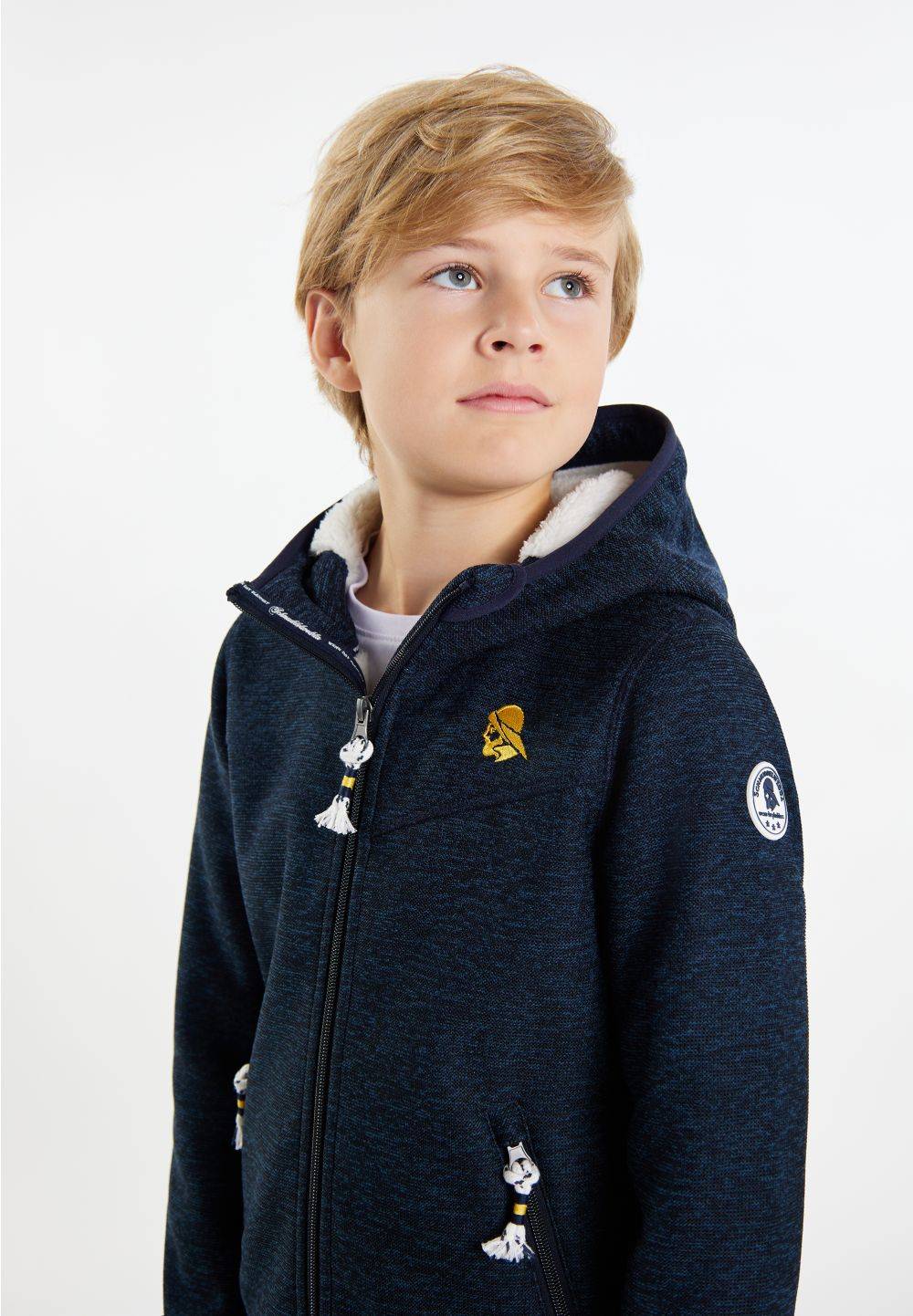 Schmuddelwedda Schmuddelwedda Strickfleeceblouson Fabrik Onlineshop