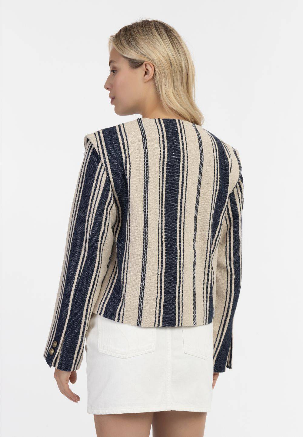 Schmuddelwedda DreiMaster Vintage Kurze Blazerjacke Nur noch ein Tag übrig