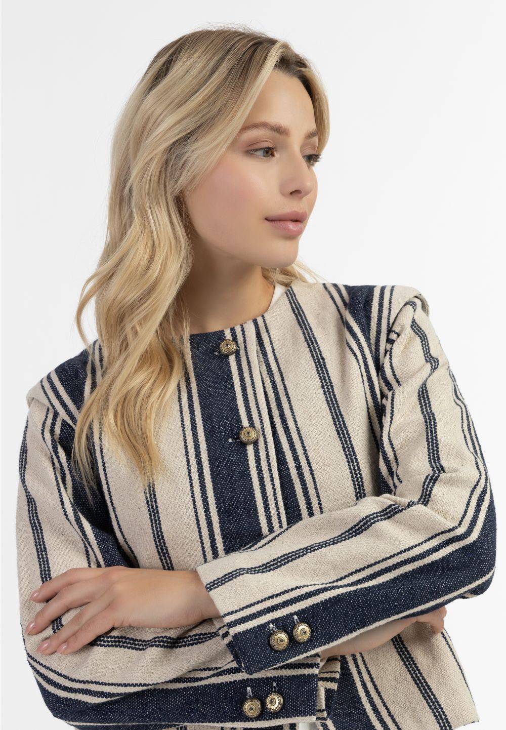 Schmuddelwedda DreiMaster Vintage Kurze Blazerjacke Nur noch ein Tag übrig