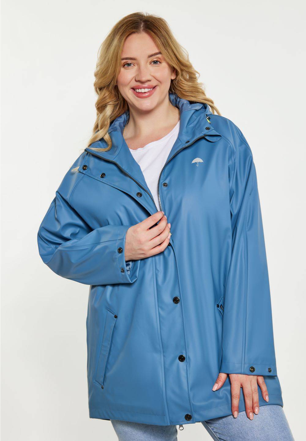 Schmuddelwedda Schmuddelwedda Plus Size Regenmantel 50% Rabatt für begrenzte Zeit