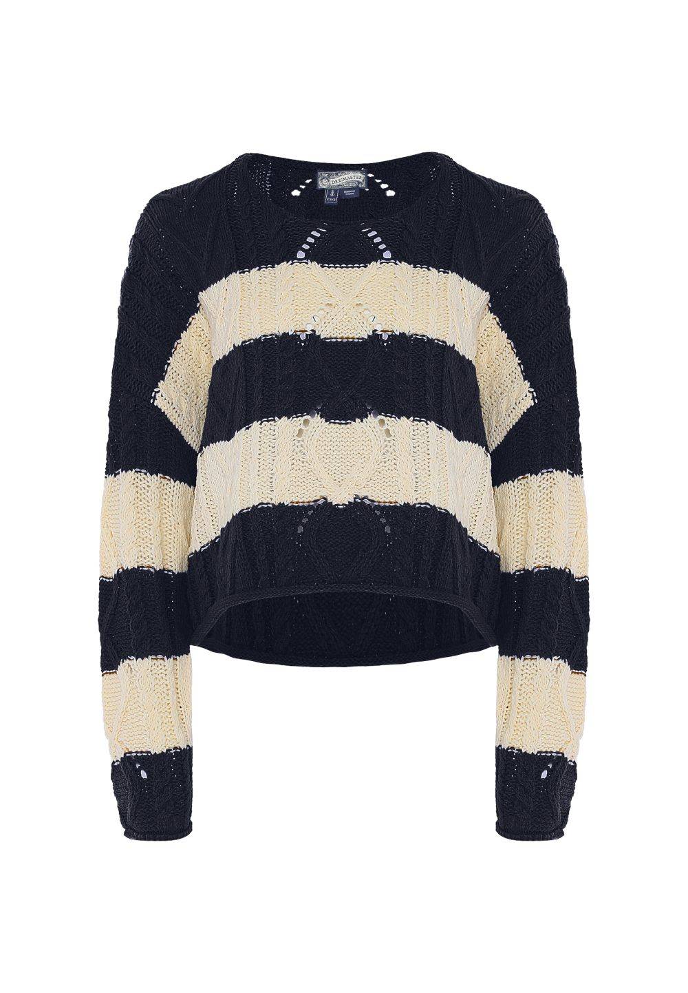 Schmuddelwedda Dreimaster Vintage Pullover mit Streifen Discount Store für neue Produkte