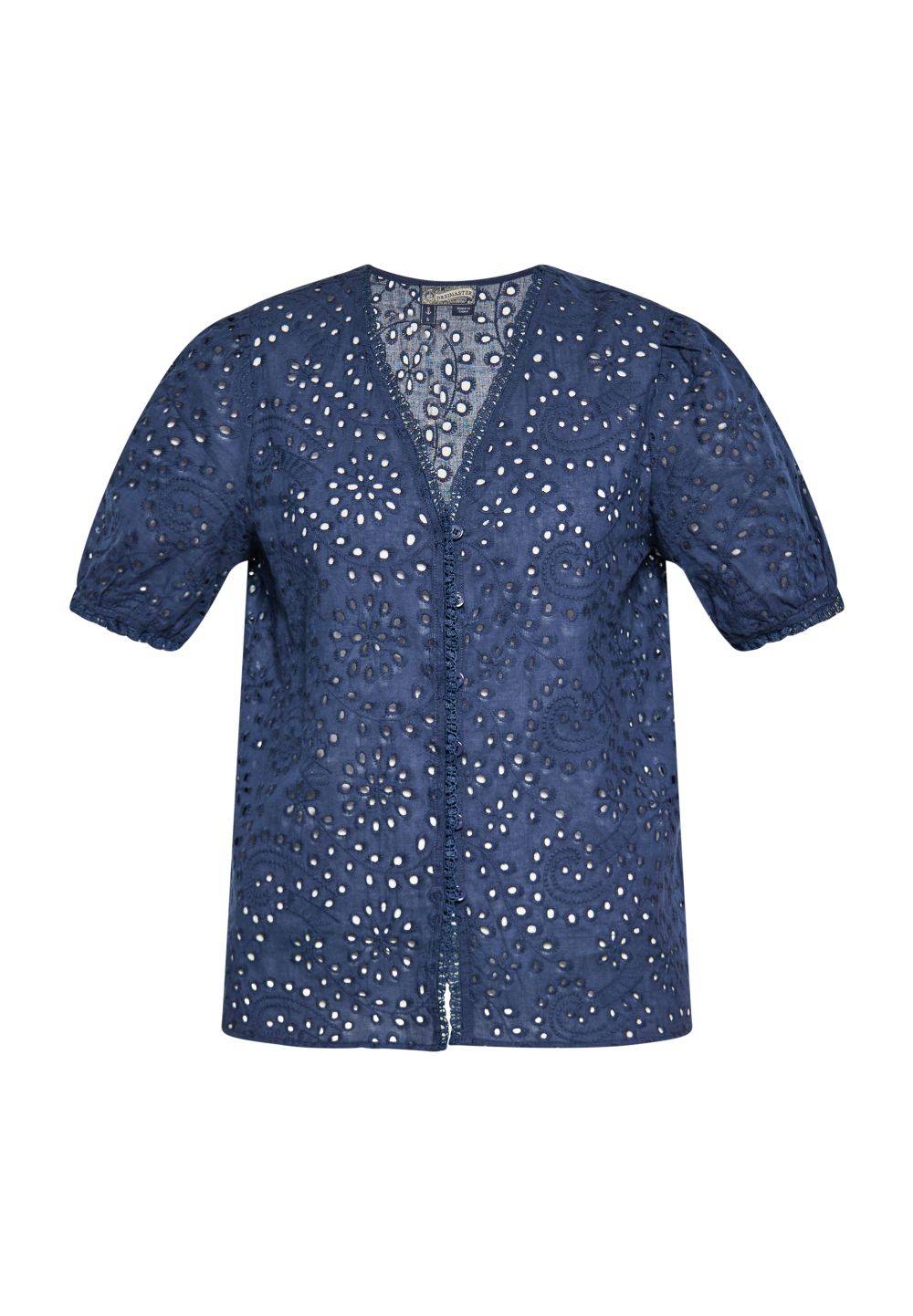Schmuddelwedda DreiMaster Vintage Bluse Im Verkauf