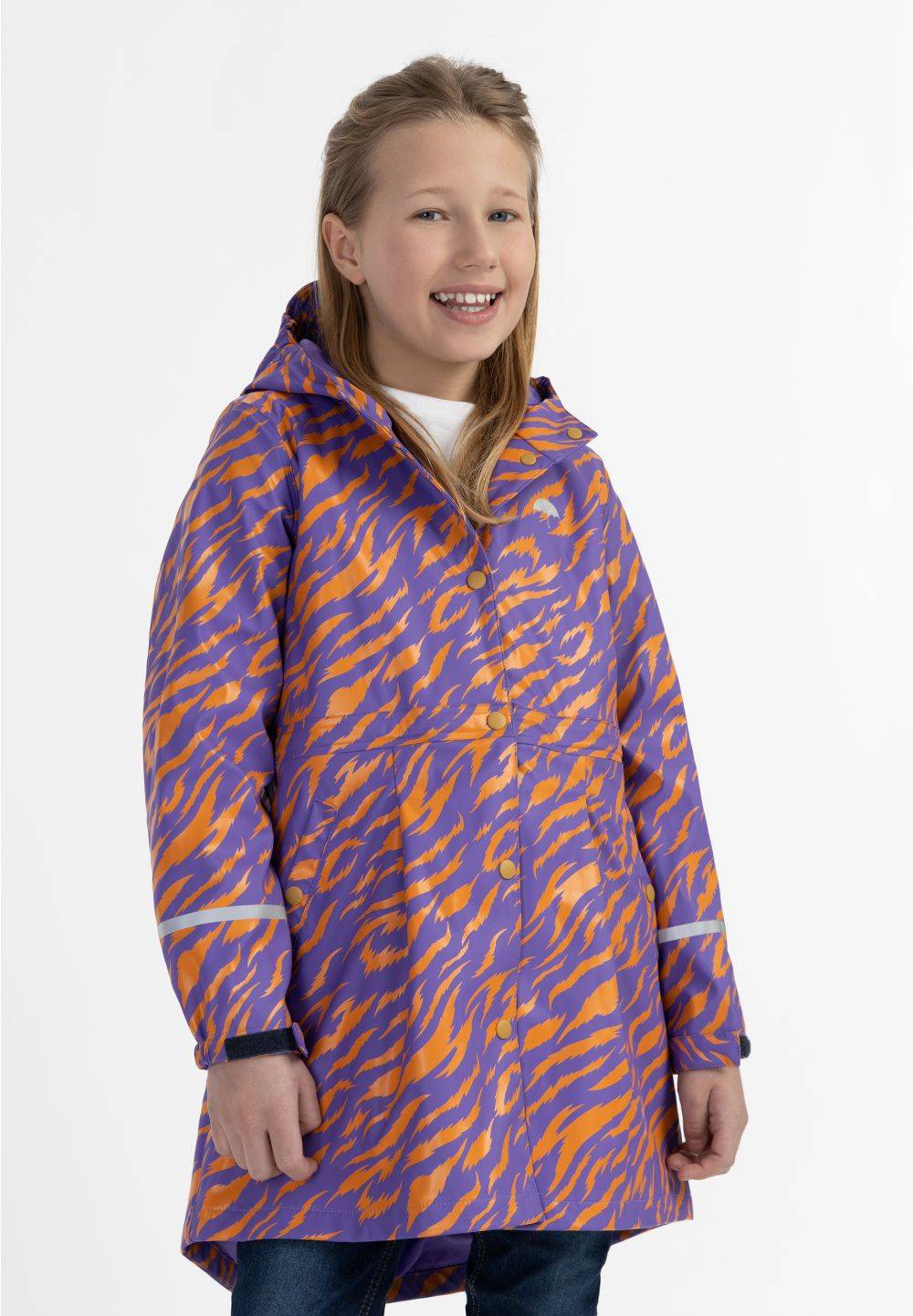 Schmuddelwedda Schmuddelwedda Regenmantel mit Print für Mädchen Super Sparpreis
