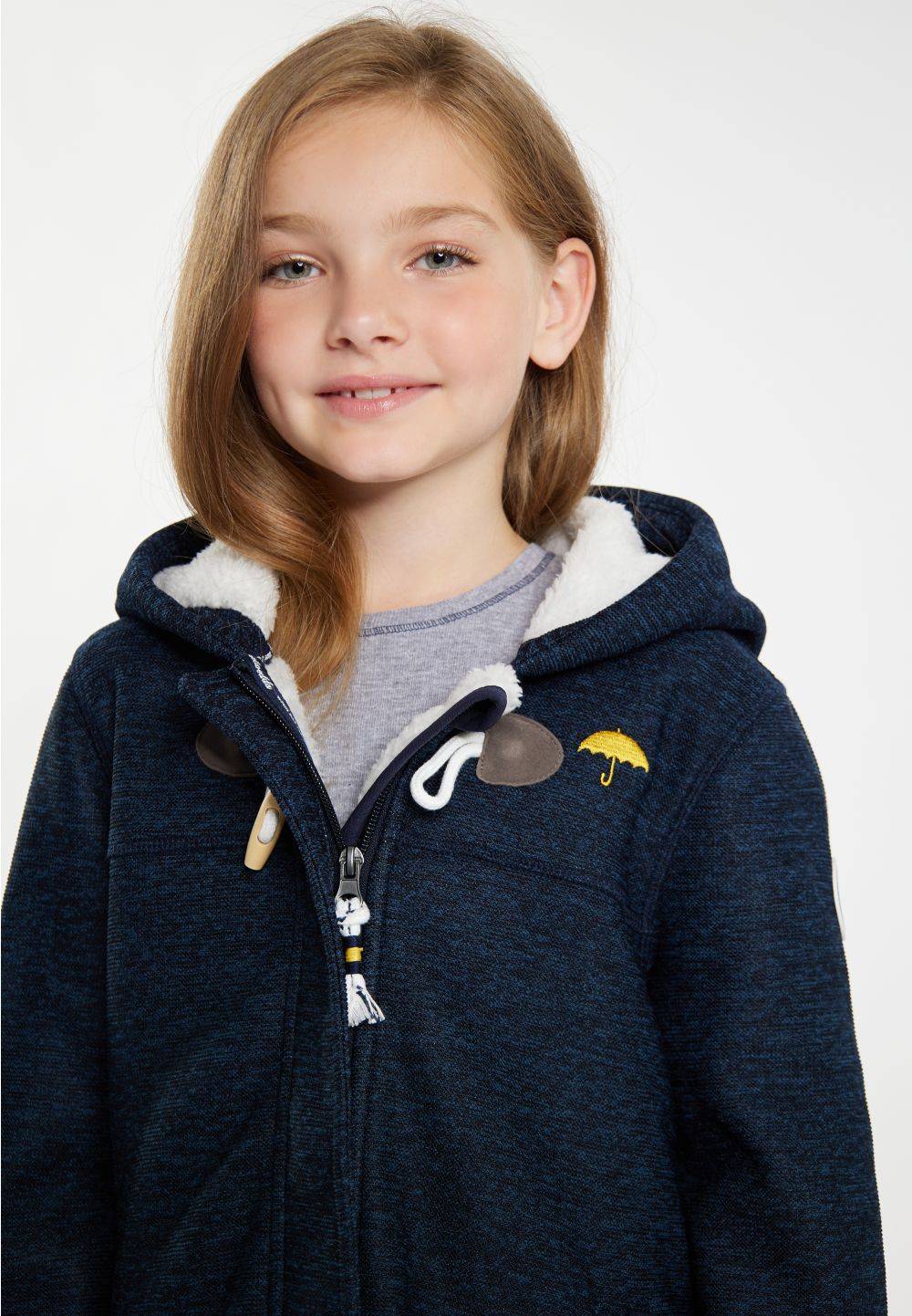 Schmuddelwedda Schmuddelwedda Strickfleecedufflecoat für Mädchen Wochenangebot