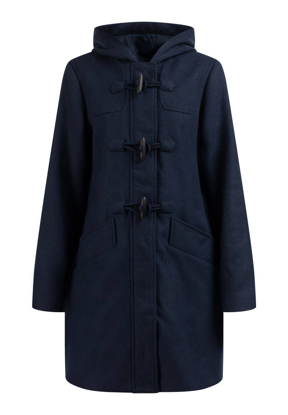 Schmuddelwedda DreiMaster Klassik Dufflecoat aus Wollgemisch Vierteljährliche Förderung