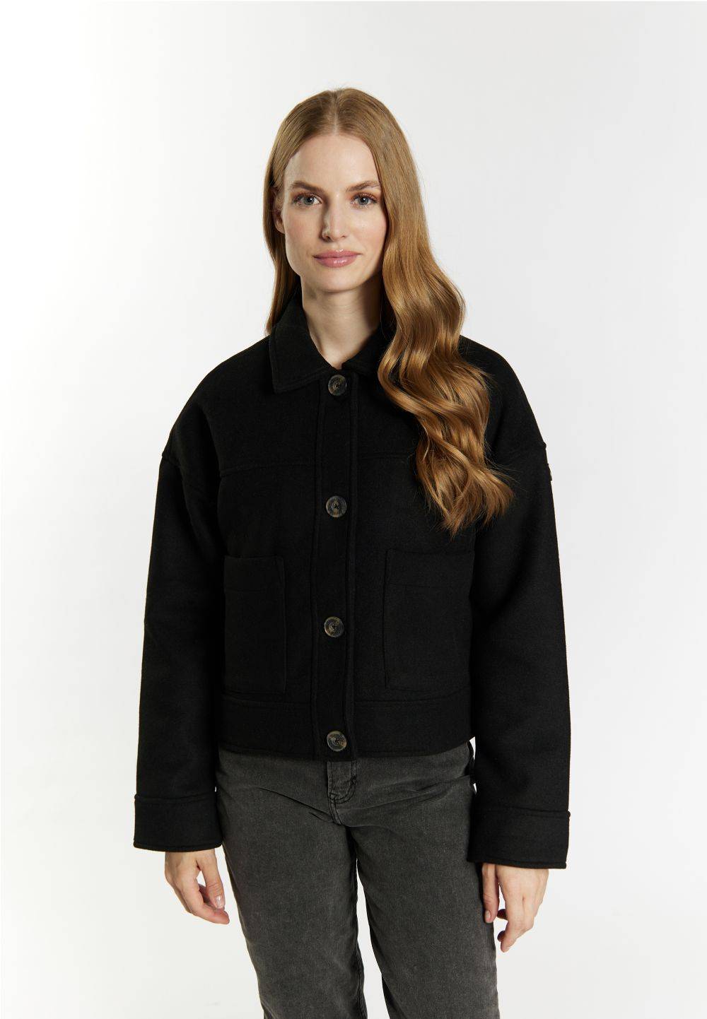 Schmuddelwedda DreiMaster Vintage Übergangsjacke aus Wollgemisch