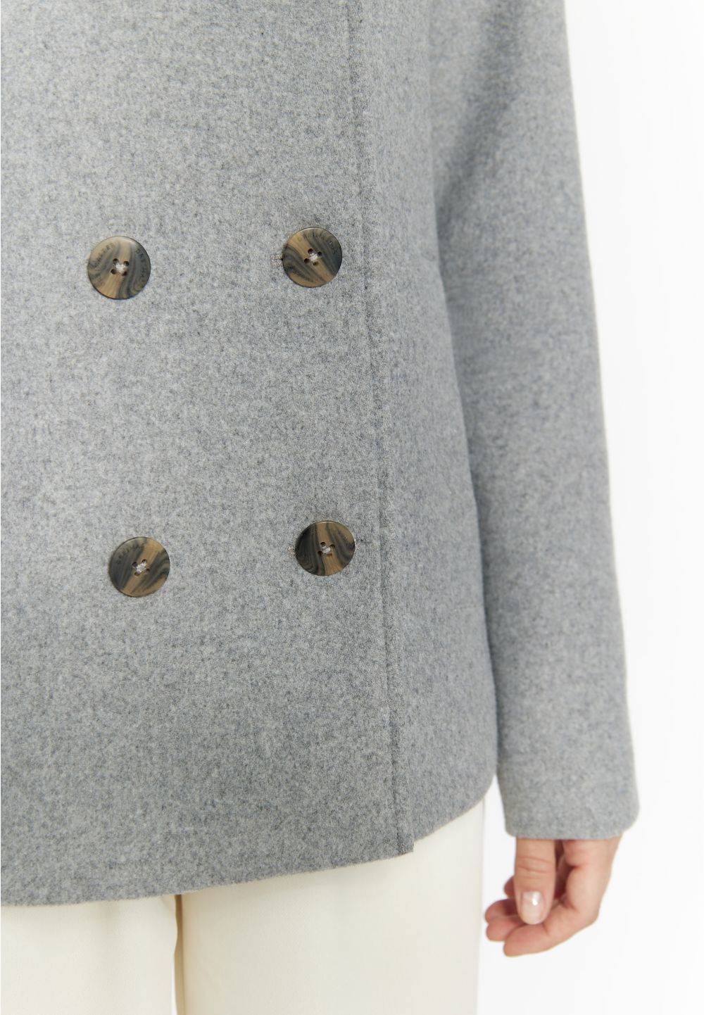 Schmuddelwedda DreiMaster Klassik Übergangsjacke aus Wollgemisch Günstiger Verkauf