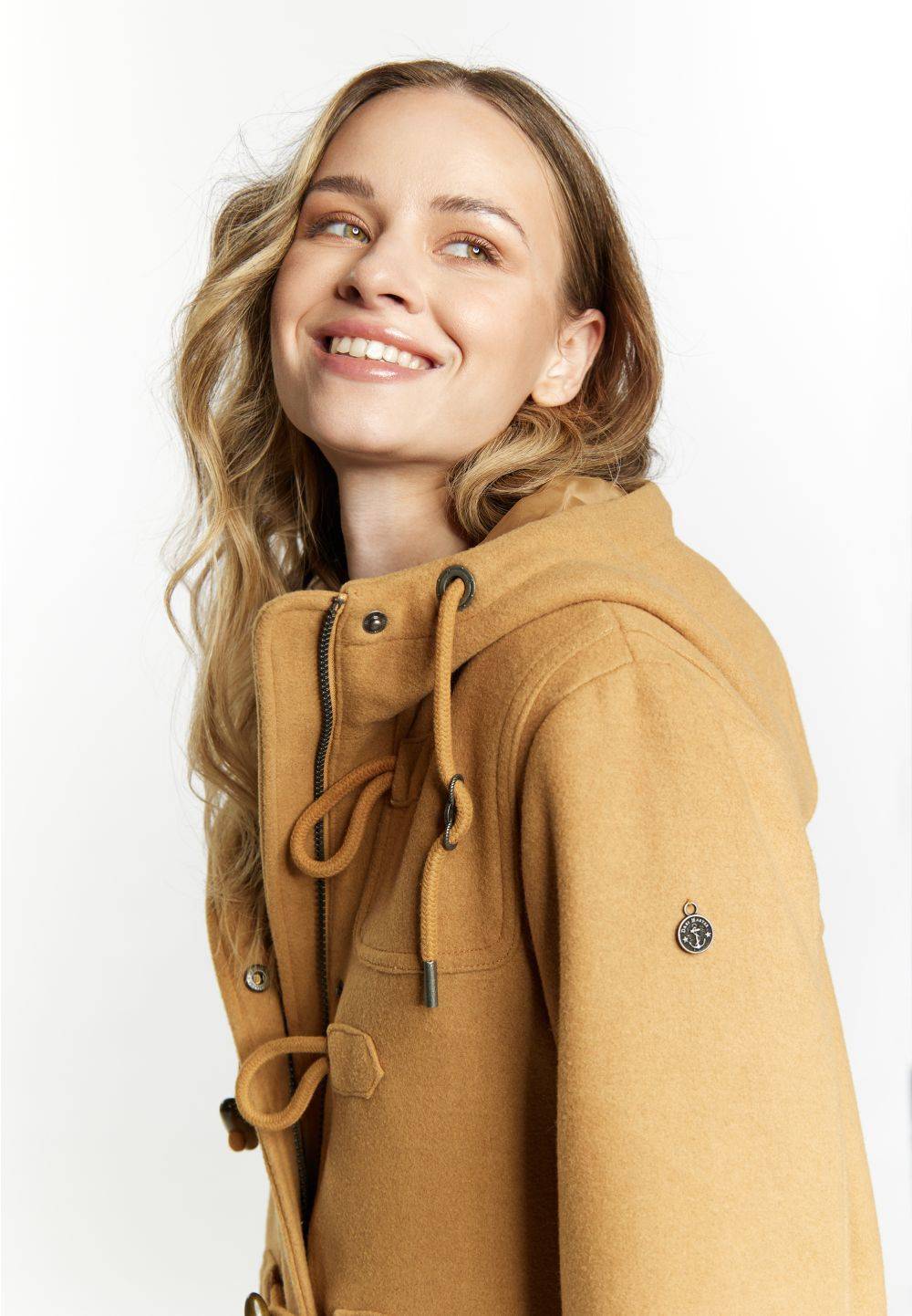 Schmuddelwedda DreiMaster Vintage Dufflecoat aus Wollgemisch Fabrikverkauf