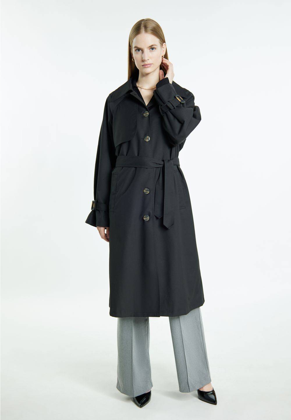 Schmuddelwedda DreiMaster Klassik Trenchcoat Fabrik Onlineshop