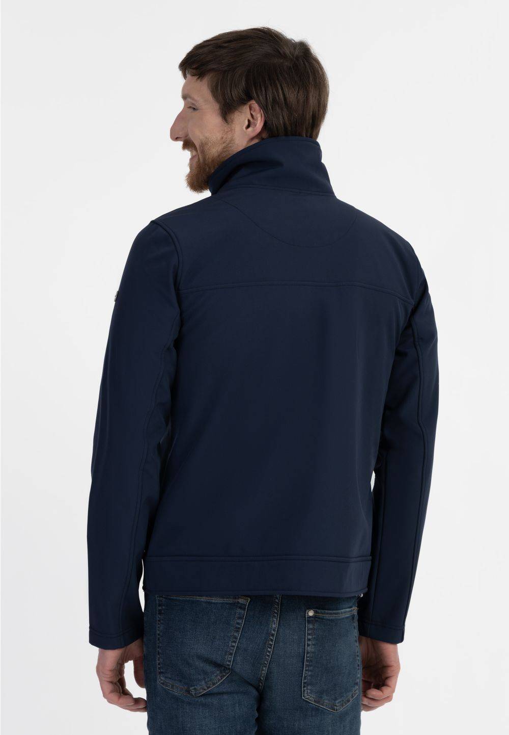 Schmuddelwedda DreiMaster Maritim Softshelljacke - recyceltes Material Fabrikpreis