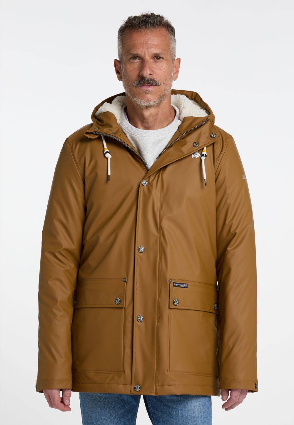 Schmuddelwedda Schmuddelwedda Regenjacke mit Teddyfutter