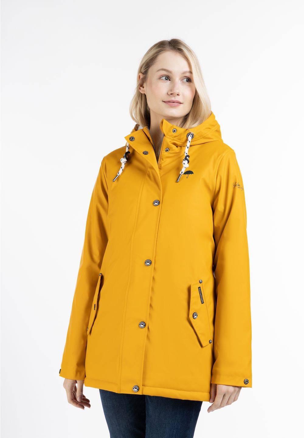 Schmuddelwedda Schmuddelwedda Wattierte Regenjacke Discount Store für neue Produkte