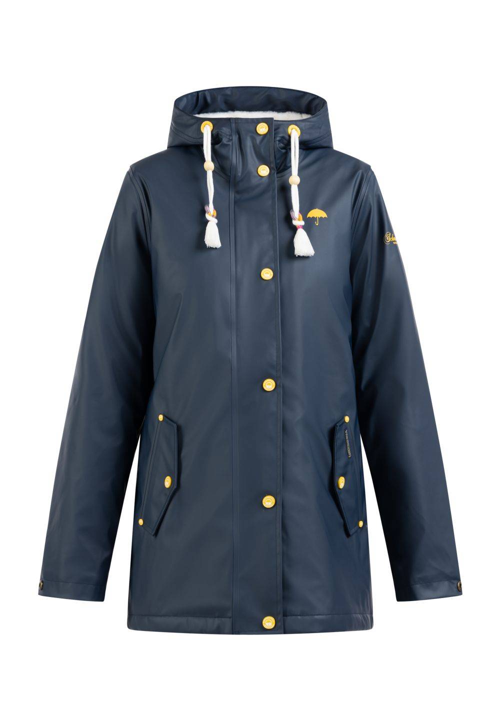 Schmuddelwedda Schmuddelwedda Regenjacke mit Webpelzfutter Super Rabatt