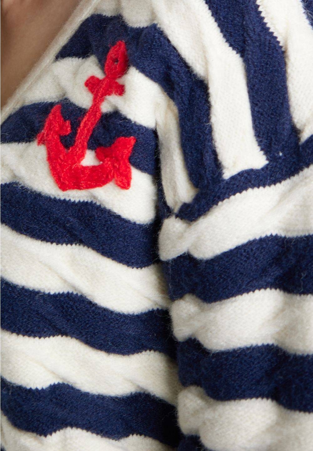 Schmuddelwedda DreiMaster Maritim Strickjacke Schlussverkauf