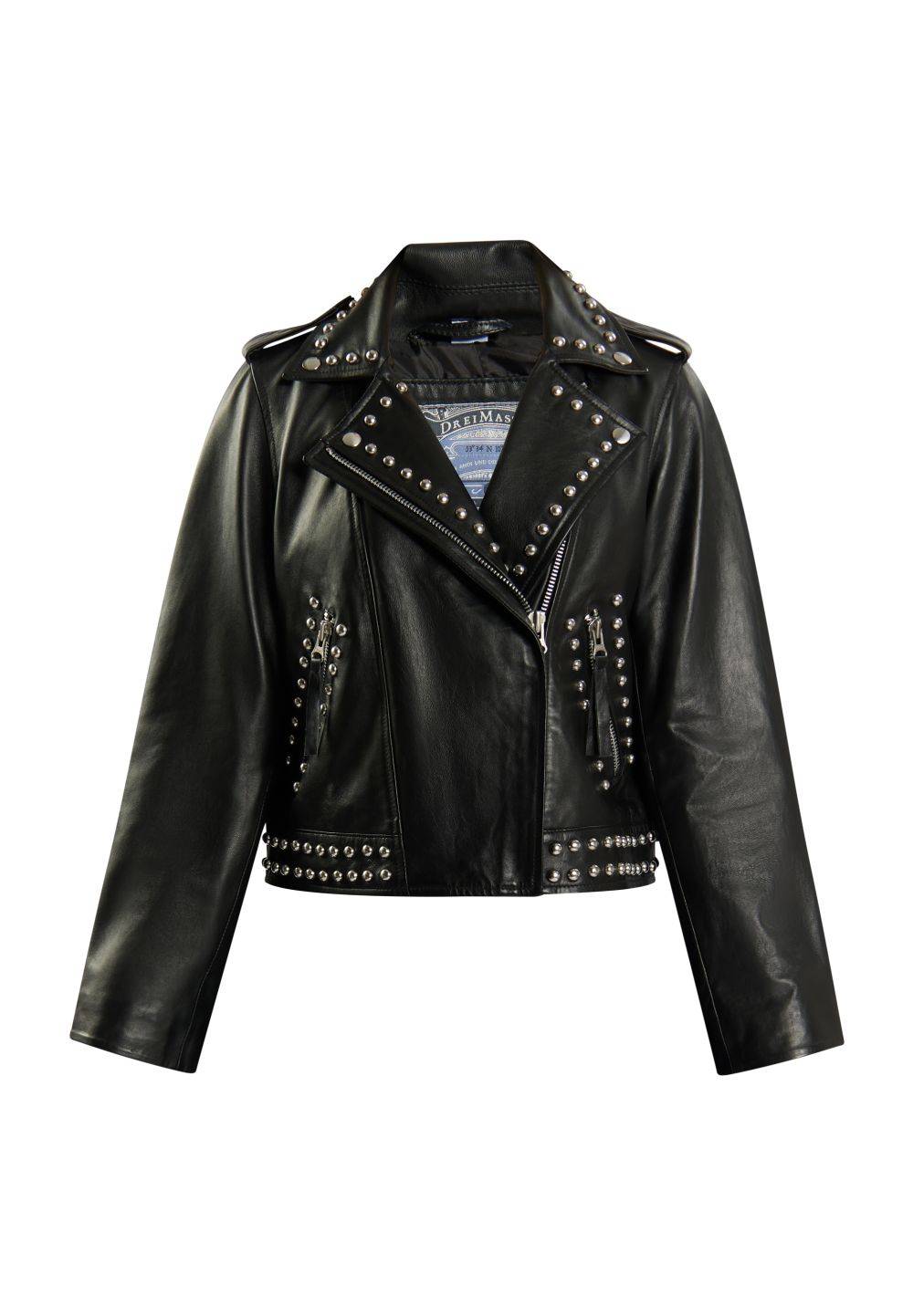 Schmuddelwedda DreiMaster Vintage Bikerjacke aus Leder Rabatt