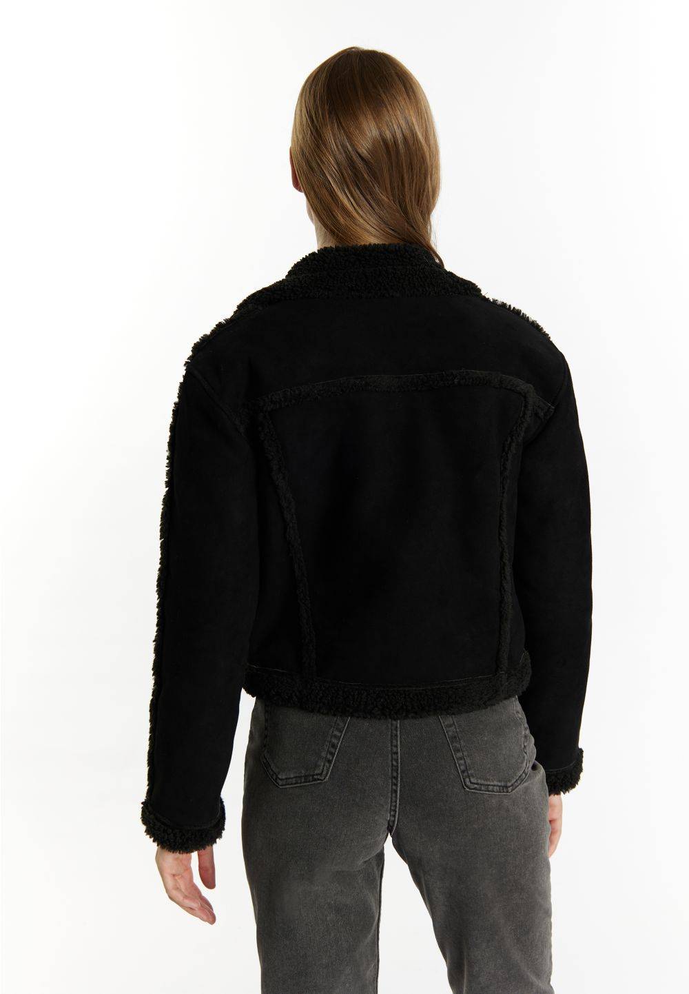 Schmuddelwedda DreiMaster Vintage Bikerjacke aus Leder Saisonschlussverkauf