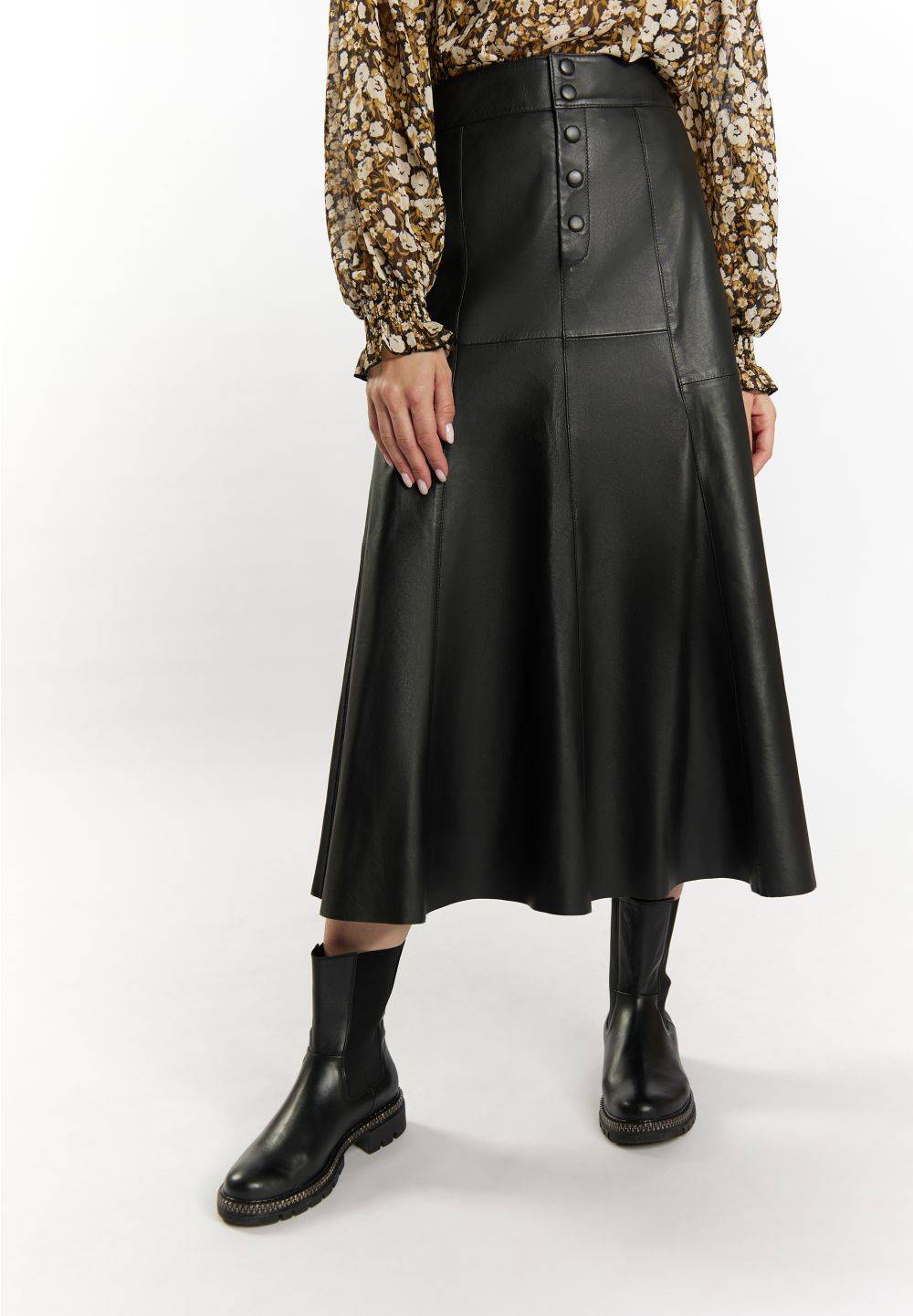 Schmuddelwedda DreiMaster Vintage Lederrock