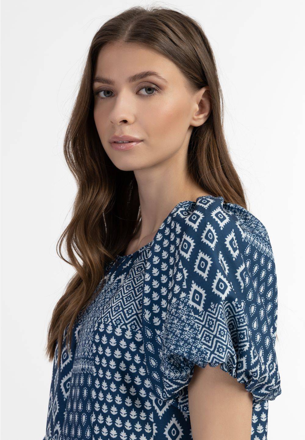 Schmuddelwedda DreiMaster Vintage Kurzarm Maxikleid Räumungsverkauf