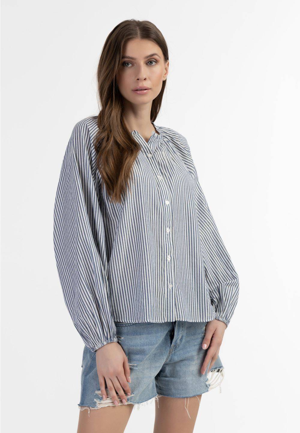 Schmuddelwedda DreiMaster Vintage Langarm Bluse