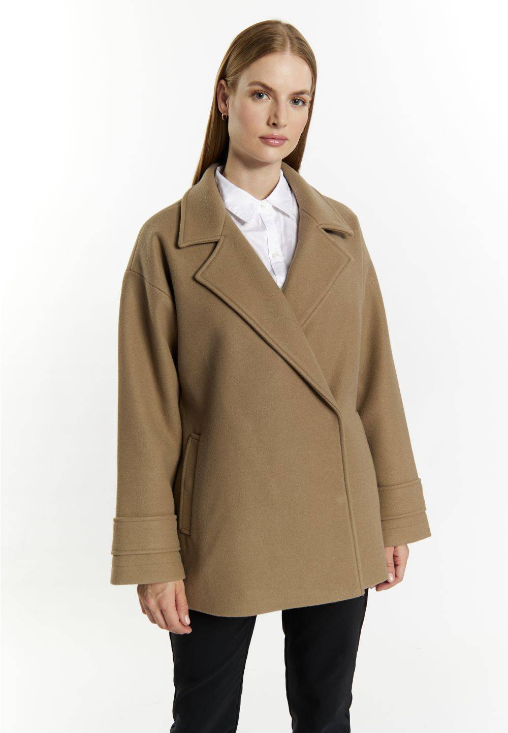Schmuddelwedda DreiMaster Klassik Übergangsjacke in Wolloptik Sonderangebot der Fabrik
