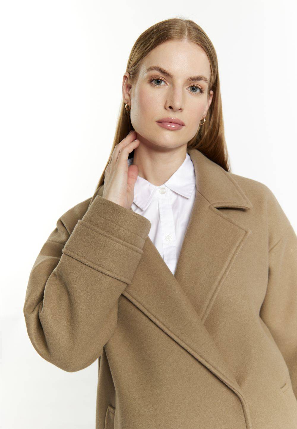 Schmuddelwedda DreiMaster Klassik Übergangsjacke in Wolloptik Sonderangebot der Fabrik