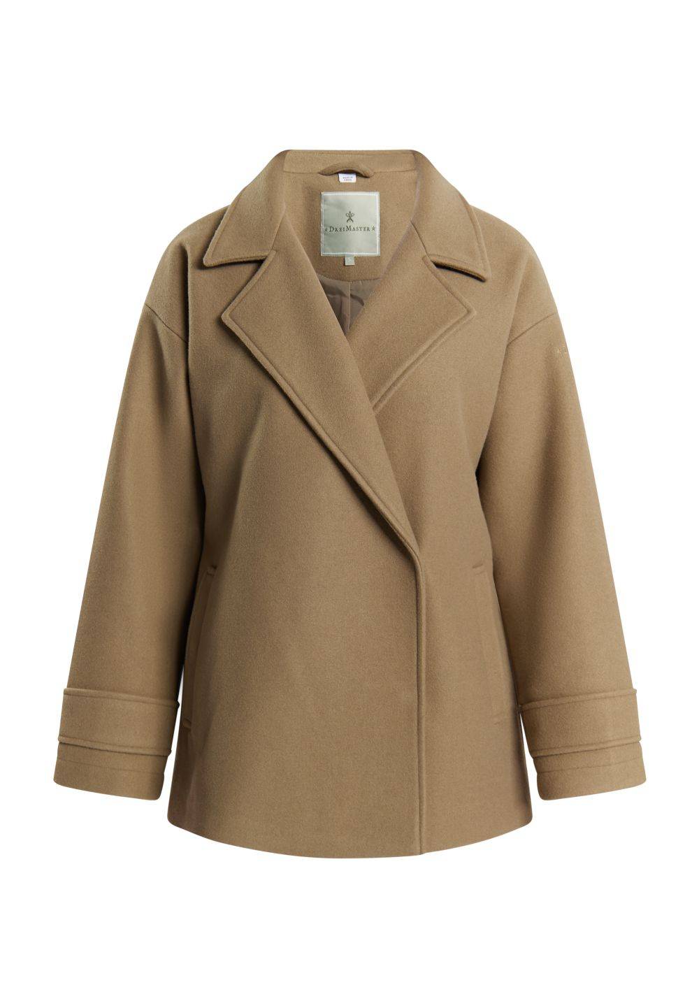 Schmuddelwedda DreiMaster Klassik Übergangsjacke in Wolloptik Sonderangebot der Fabrik