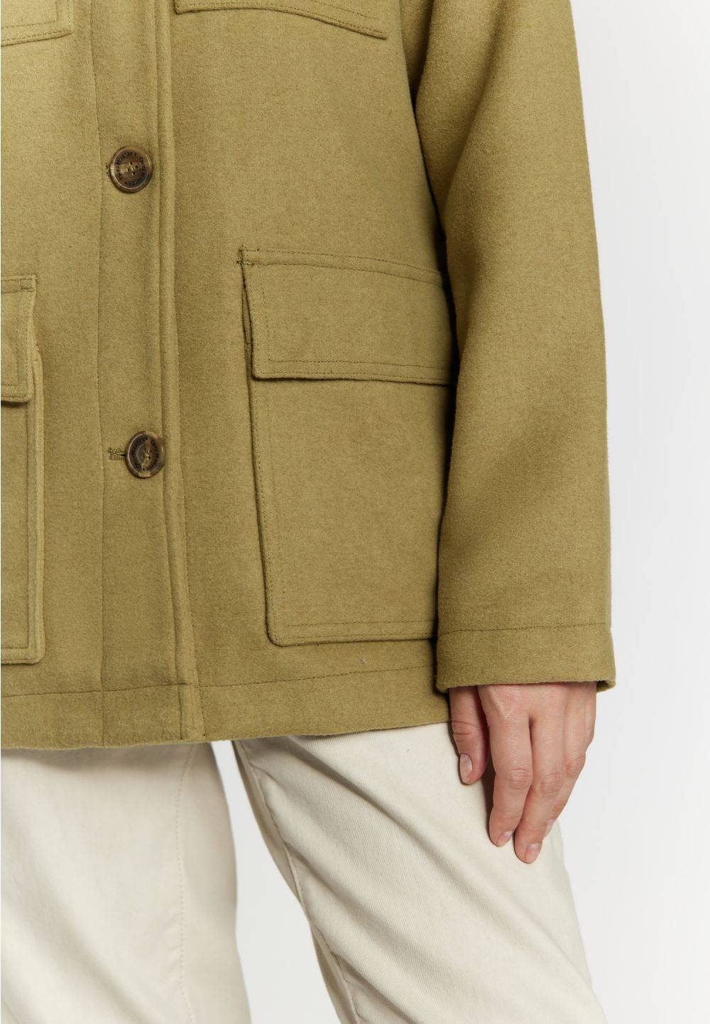 Schmuddelwedda DreiMaster Vintage Übergangsjacke aus Wollgemisch 50% Rabatt mit kostenlosem Versand