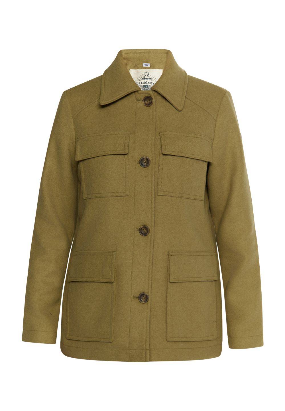 Schmuddelwedda DreiMaster Vintage Übergangsjacke aus Wollgemisch 50% Rabatt mit kostenlosem Versand