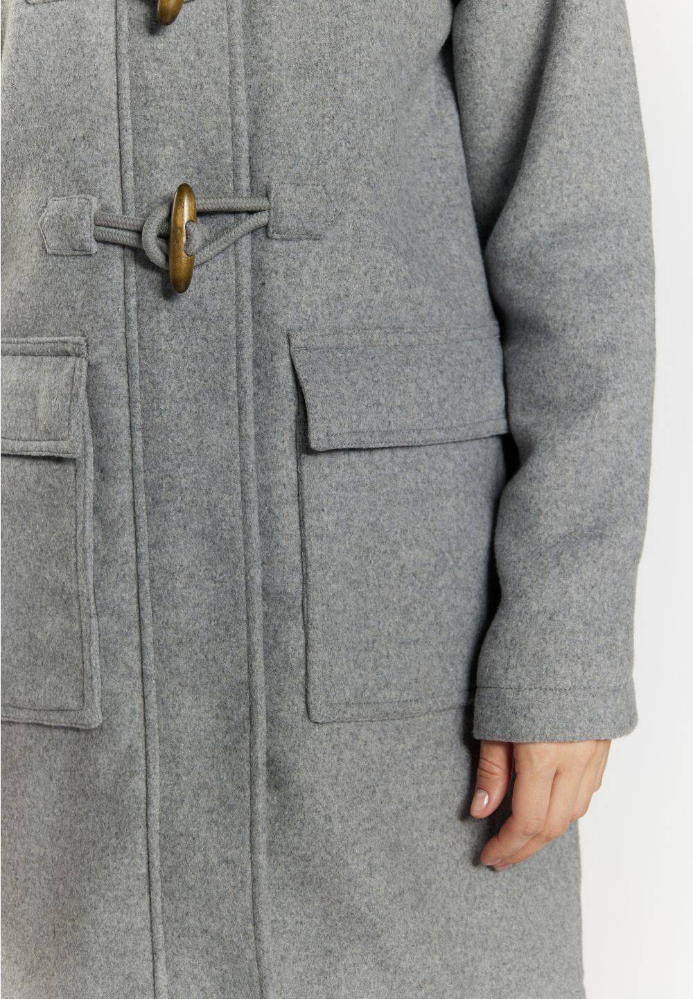 Schmuddelwedda DreiMaster Vintage Dufflecoat aus Wollgemisch Kostenloser Versand international