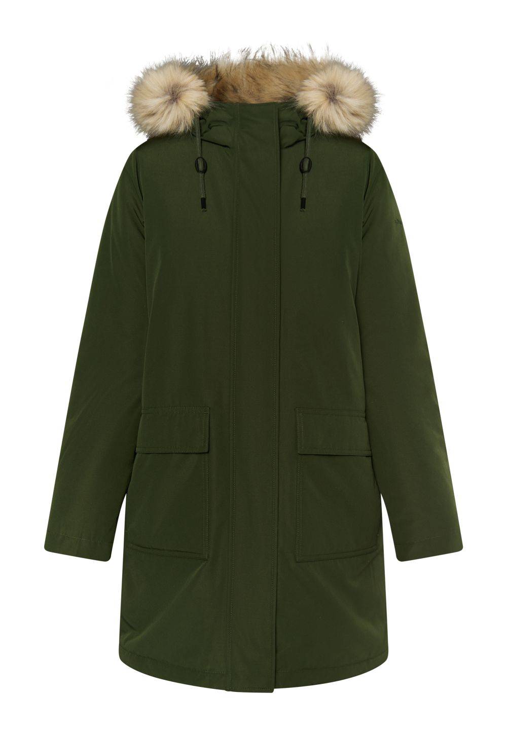 Schmuddelwedda DreiMaster Klassik Winterparka mit Kunstfell Im Verkauf