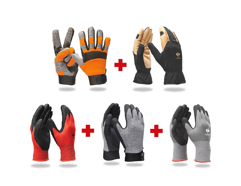 Strauss Handschuh-Profi-Set Montage II Zeitlich begrenztes Angebot