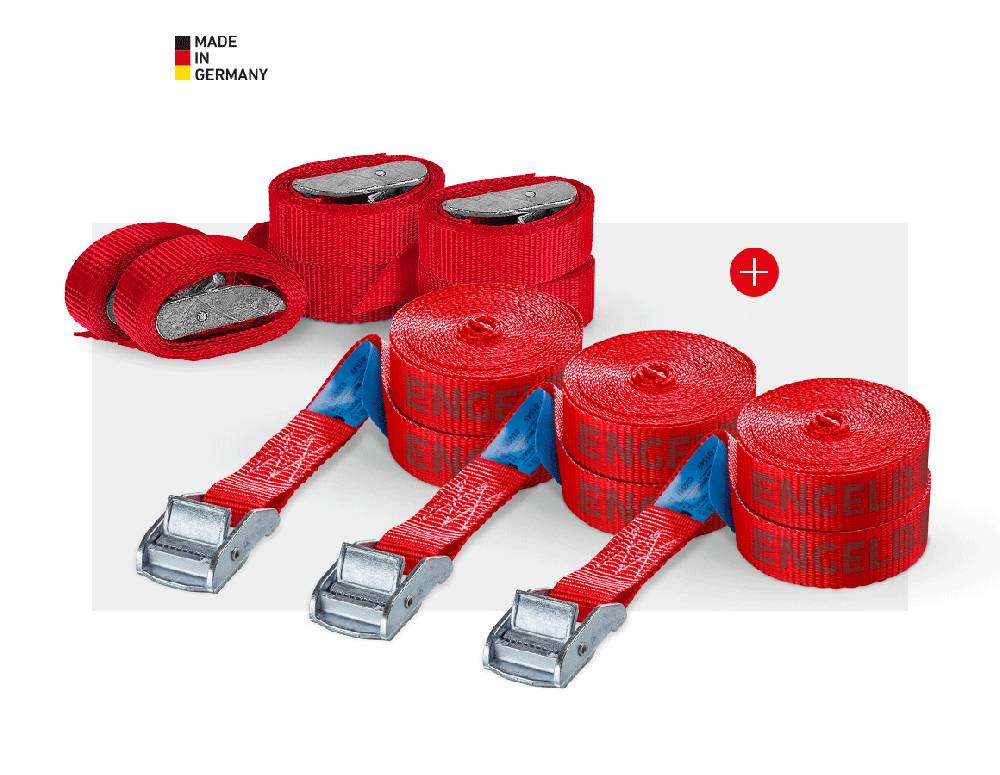 Strauss e.s. Spanngurt-Set mit Klemmverschluss Exklusive Angebote