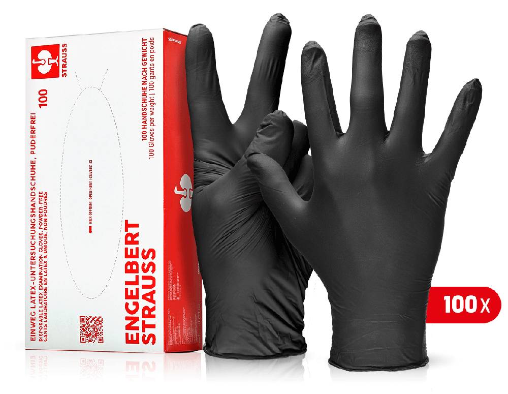 Strauss Einweg Latex-Untersuchungshandschuhe, puderfrei Bis zu 65% Rabatt
