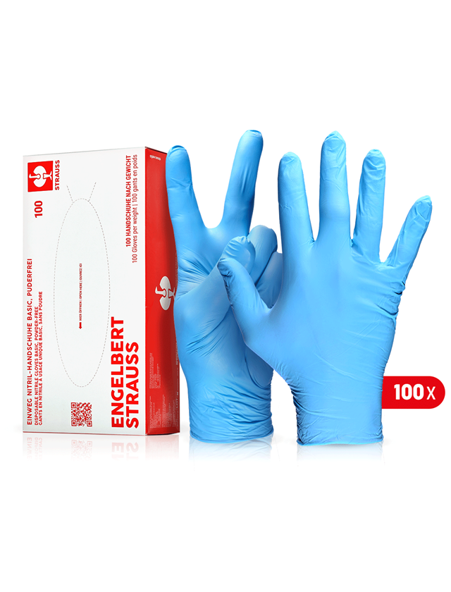 Strauss Einweg Nitril-Handschuhe Basic, puderfrei Preisnachlass