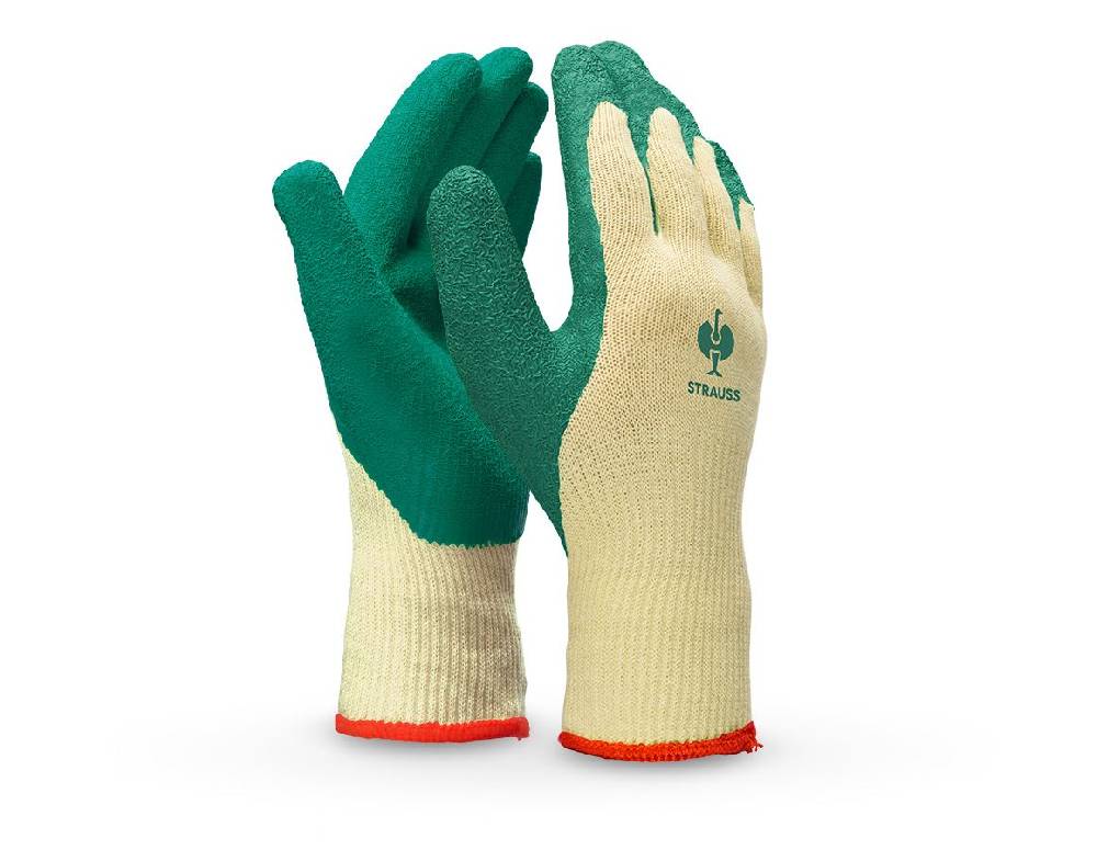 Strauss Latex-Strickhandschuhe Super Grip Wochenangebot