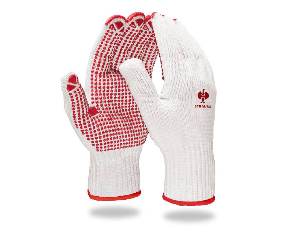 Strauss PVC-Strickhandschuhe Red-Point Vierteljährliche Förderung