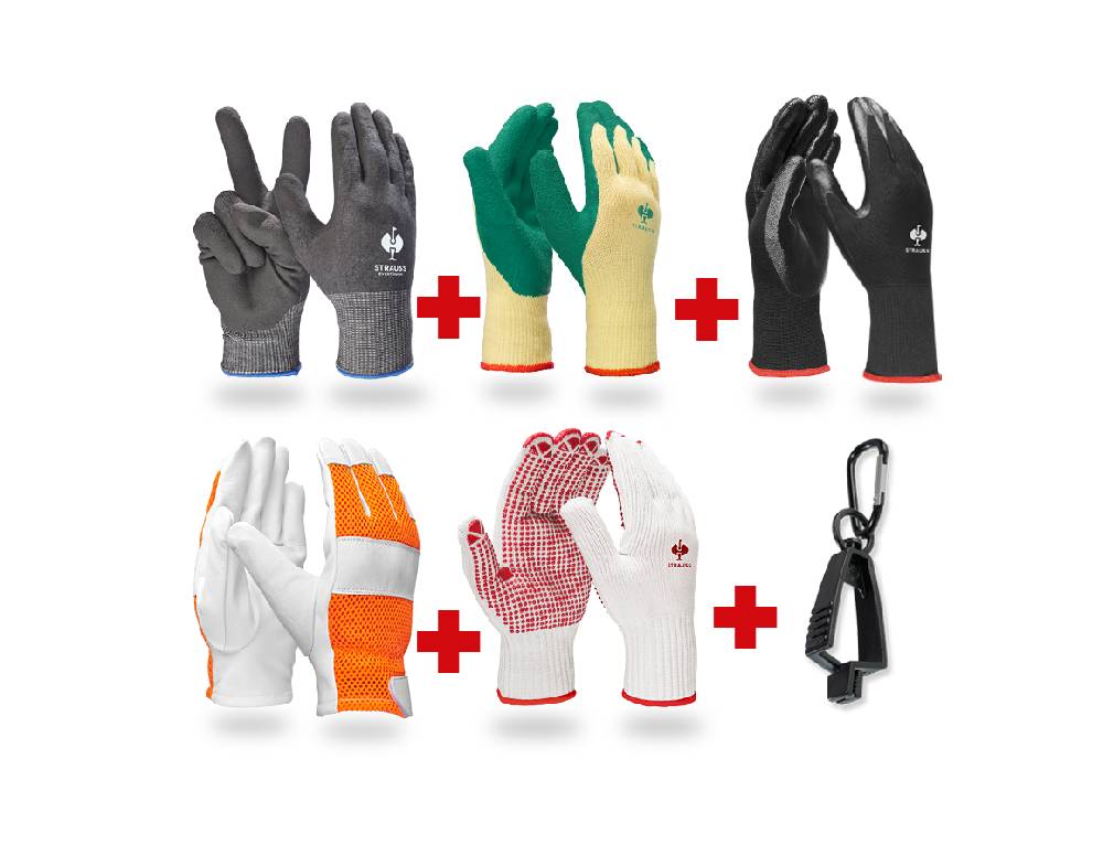 Strauss Handschuh-Profi Set Forst & Garten Günstiger Verkauf
