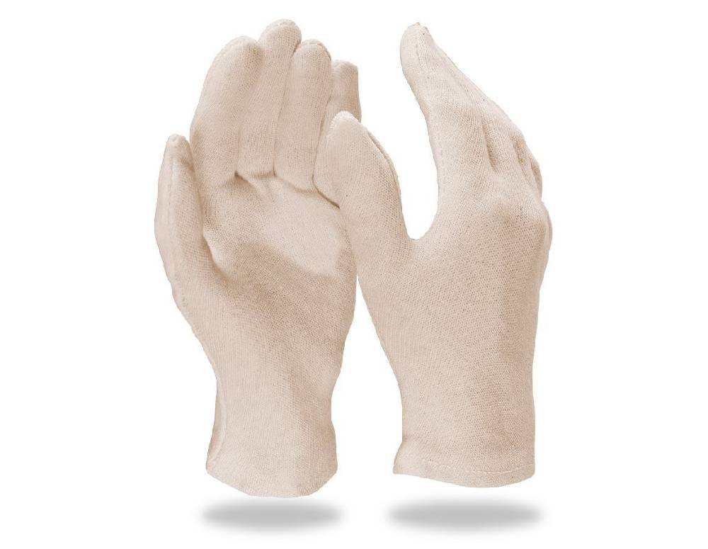 Strauss Trikot-Handschuhe, natur, 12er Pack Limitierter Zeitrabatt