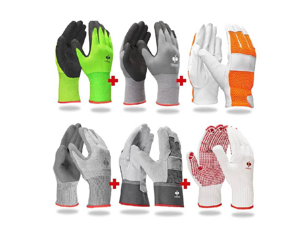 Strauss Handschuh-Profi-Set Dach und Holz Neueste Stile