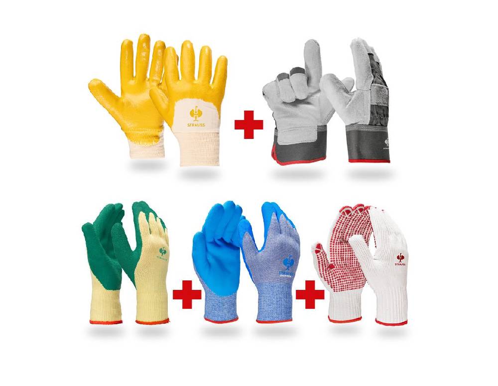 Strauss Handschuh- Profi Set Bau Online
