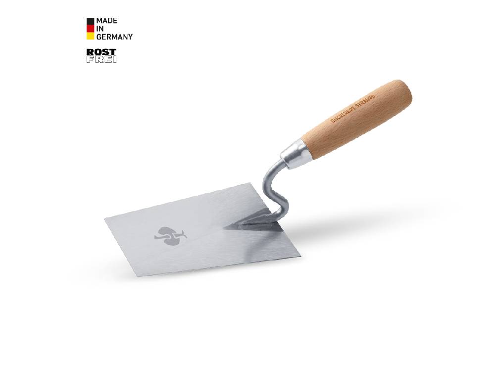 Strauss e.s. Maurerkelle mit S-Hals, Edelstahl Exklusivangebot